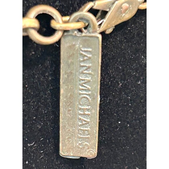 Vintage Jan Michaels San Francisco Handcrafted Carved Wood Turtle Necklace 20” - Picture 6 of 6